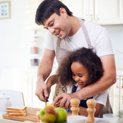 Cooking with Dad