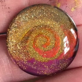 Galaxy and Glitter Pendant Workshop