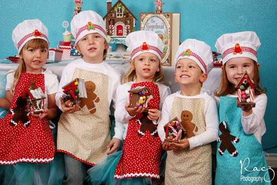 Kids Gingerbread House Class