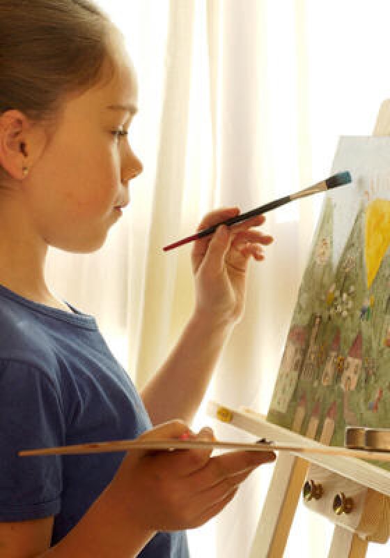 Kids' Canvas Painting Class