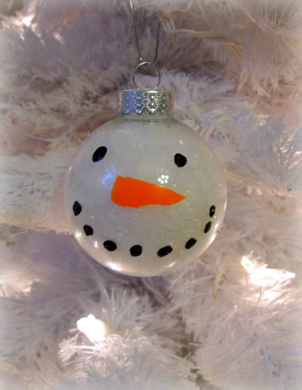 Snowman Ornament Workshop