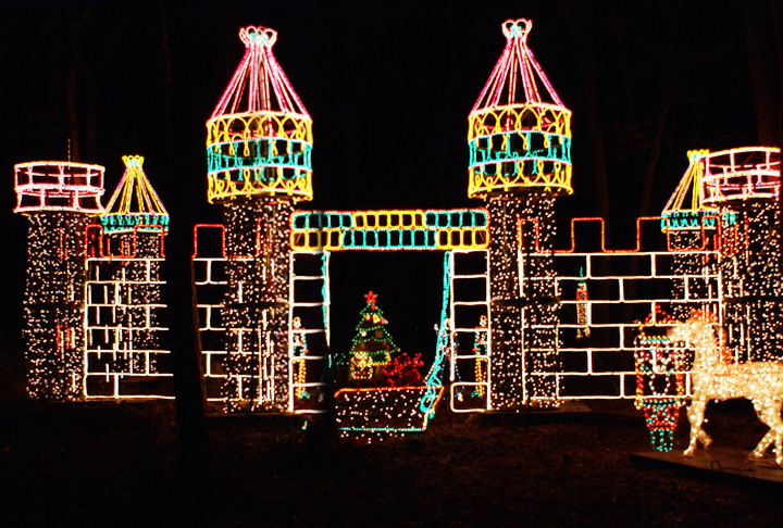 Light Show On The Lake