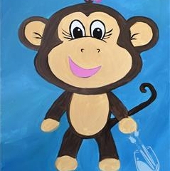 Monkey Painting