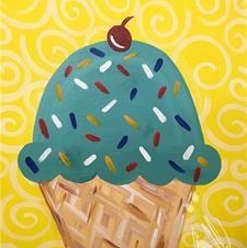 Ice Cream Painting