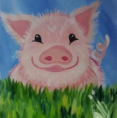 Piggy Painting