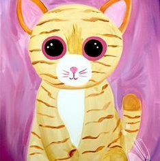 Kitten Painting