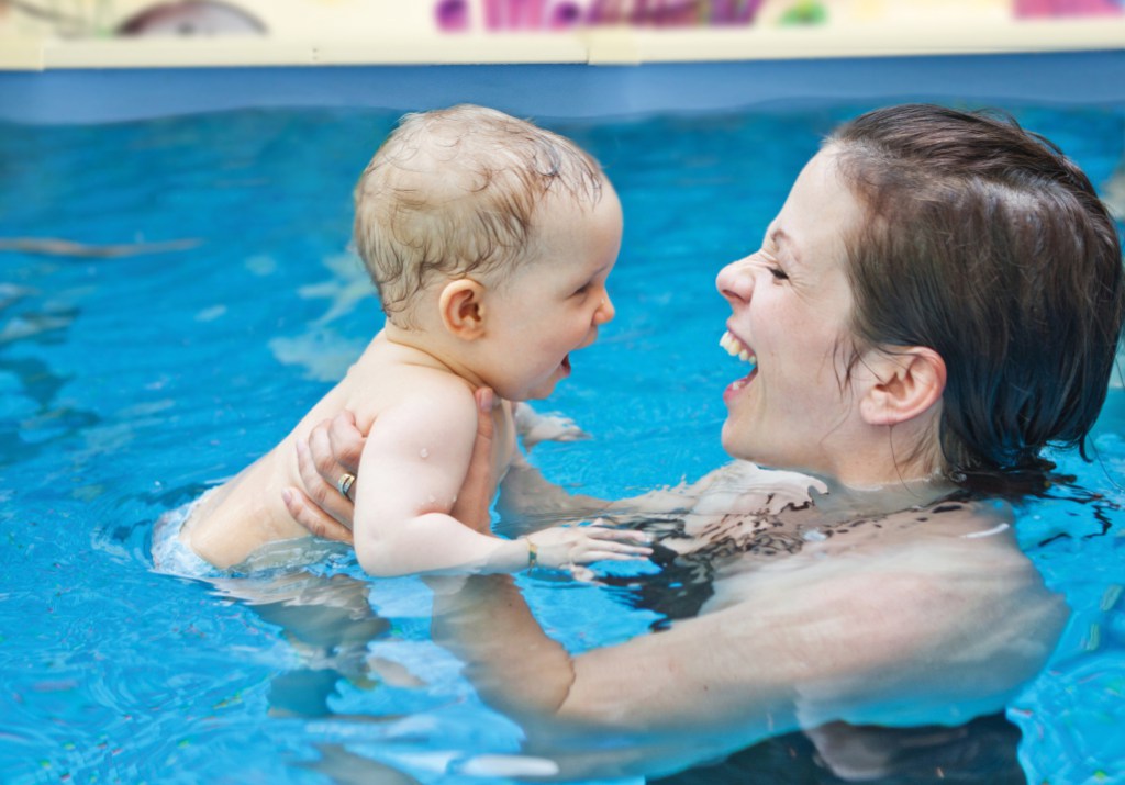 Baby Swim Lessons With Parent